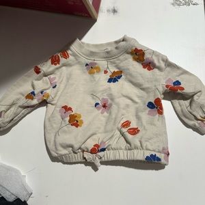 Carters Floral Sweater